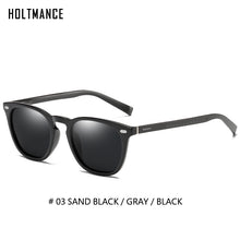 Load image into Gallery viewer, HOLTMANCE Brand Men Aluminum Sunglasses Polarized UV400 Mirror Male Sun Glasses Women For Men TR90 Sun glass Oculos de sol