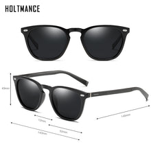 Load image into Gallery viewer, HOLTMANCE Brand Men Aluminum Sunglasses Polarized UV400 Mirror Male Sun Glasses Women For Men TR90 Sun glass Oculos de sol