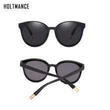 Load image into Gallery viewer, HOLTMANCE Cat Eye Round Sunglasses for Women Men Retro Oversized Sun Glasses Female Stylish Cateye Eyewear Large Frame Sunglass