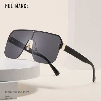 HOLTMANCE Classic Large Frame Sunglasses Female Male Square Photochromic Summer Shade Glasses Driving Eyeweat UV400