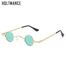 Load image into Gallery viewer, HOLTMANCE Creative Cool Small Alloy Sunglasses for Men Sunglass Women 2023 Round Frame Ourder Shade Glasses