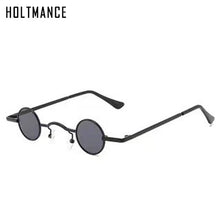 Load image into Gallery viewer, HOLTMANCE Creative Cool Small Alloy Sunglasses for Men Sunglass Women 2023 Round Frame Ourder Shade Glasses