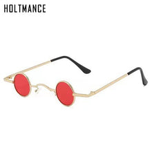 Load image into Gallery viewer, HOLTMANCE Creative Cool Small Alloy Sunglasses for Men Sunglass Women 2023 Round Frame Ourder Shade Glasses