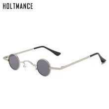 Load image into Gallery viewer, HOLTMANCE Creative Cool Small Alloy Sunglasses for Men Sunglass Women 2023 Round Frame Ourder Shade Glasses
