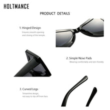 Load image into Gallery viewer, HOLTMANCE Creative Large Frame Butterfly Cat&#39;s Eye Sunglasses for Women  Brand Design Female Gradient Contrast Sun Glasses