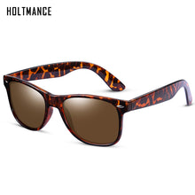 Load image into Gallery viewer, HOLTMANCE DESIGN Men Women Classic Retro Rivet Fishing Driving Sunglasses Lighter Design Square Frame 100% UV Protection