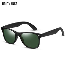 Load image into Gallery viewer, HOLTMANCE DESIGN Men Women Classic Retro Rivet Fishing Driving Sunglasses Lighter Design Square Frame 100% UV Protection
