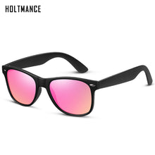 Load image into Gallery viewer, HOLTMANCE DESIGN Men Women Classic Retro Rivet Fishing Driving Sunglasses Lighter Design Square Frame 100% UV Protection