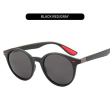 Load image into Gallery viewer, HOLTMANCE DESIGN Men Women Classic Retro Rivet Polarized Sunglasses Legs Lighter Design Oval Frame 100% UV400 Protection