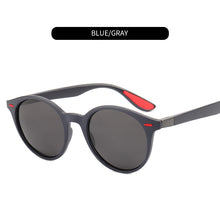 Load image into Gallery viewer, HOLTMANCE DESIGN Men Women Classic Retro Rivet Polarized Sunglasses Legs Lighter Design Oval Frame 100% UV400 Protection