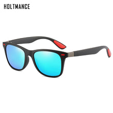 Load image into Gallery viewer, HOLTMANCE Sports Polarized Sunglasses for Men Vintage Female Male Square Frosted Frame Driving Sunglass Summer Glasses