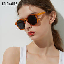Load image into Gallery viewer, HOLTMANCE Gothic Transparent Women Vintage Square Sunglasses 90s Round Sun Glasses 2023 Trending Products UV 400 Men Shades