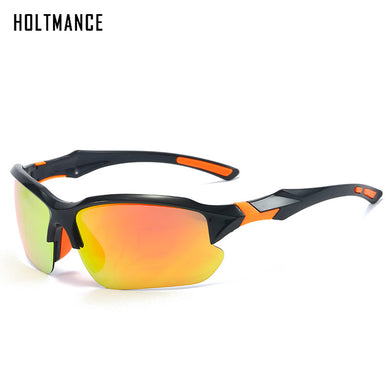 HOLTMANCE Brand Design Polarized Sunglasses Men Driving Shades Male Sun Glasses For Men Mirror Goggle UV400