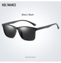 Load image into Gallery viewer, HOLTMANCE Design TR90 Polarized Sunglasses Men Women Driving Square Style Sun Glasses Male Goggle UV400 Gafas De Sol