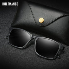 Load image into Gallery viewer, HOLTMANCE Design TR90 Polarized Sunglasses Men Women Driving Square Style Sun Glasses Male Goggle UV400 Gafas De Sol