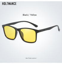 Load image into Gallery viewer, HOLTMANCE Design TR90 Polarized Sunglasses Men Women Driving Square Style Sun Glasses Male Goggle UV400 Gafas De Sol