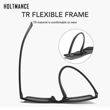 Load image into Gallery viewer, HOLTMANCE Design TR90 Polarized Sunglasses Men Women Driving Square Style Sun Glasses Male Goggle UV400 Gafas De Sol