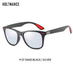 HOLTMANCE TR90 Men Sun Glasses Classic Square Polarized Sunglasses For Male  Driving Eyewear UV400