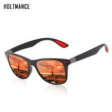 Load image into Gallery viewer, HOLTMANCE TR90 Men Sun Glasses Classic Square Polarized Sunglasses For Male  Driving Eyewear UV400