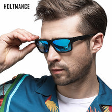 Load image into Gallery viewer, HOLTMANCE Polarized UV400 Sunglasse Men Dazzle Color Driver Classic Retro Brand Designer Light Flexible Sun Glass Oculos De Sol