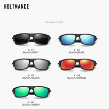 Load image into Gallery viewer, HOLTMANCE Polarized UV400 Sunglasse Men Dazzle Color Driver Classic Retro Brand Designer Light Flexible Sun Glass Oculos De Sol