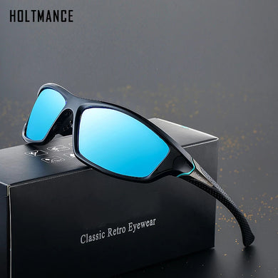 HOLTMANCE Unisex 100% UV400 Polarised Driving Sun Glasses For Men Polarized Stylish Sunglasses Male Goggle Eyewears