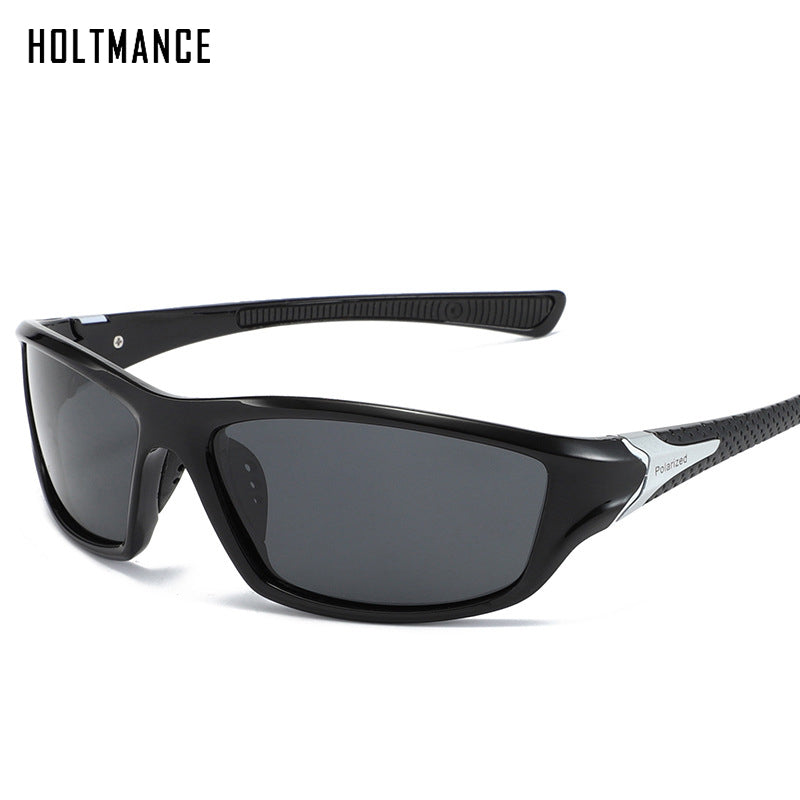 HOLTMANCE Unisex 100% UV400 Polarised Driving Sun Glasses For Men Polarized Stylish Sunglasses Male Goggle Eyewears