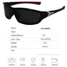 Load image into Gallery viewer, HOLTMANCE Unisex 100% UV400 Polarised Driving Sun Glasses For Men Polarized Stylish Sunglasses Male Goggle Eyewears
