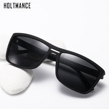 Load image into Gallery viewer, HOLTMANCE Vintage Polarized Sunglasses Classic Men's Double Beam Spring Leg Square Sunglasses Outdoor Driving Sun Mirror