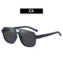 Load image into Gallery viewer, HOLTMANCE Vintage Polarized Sunglasses Classic Men's Double Beam Spring Leg Square Sunglasses Outdoor Driving Sun Mirror
