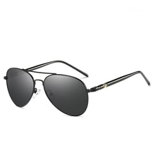 Load image into Gallery viewer, HONGHONG Style Polarized Square Vintage Sunglasses UV400 Protection Displayed Designed Eyewear For Men And Women De Sol