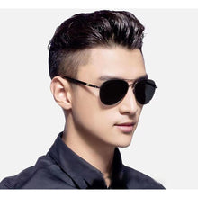 Load image into Gallery viewer, HONGHONG Style Polarized Square Vintage Sunglasses UV400 Protection Displayed Designed Eyewear For Men And Women De Sol