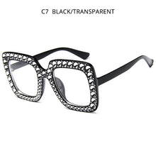 Load image into Gallery viewer, HOOBAN 2023 Big Square Women Sunglasses Oversized Plastic Sun Glasses Ladies  Brand Eyewear UV400