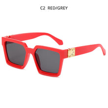 Carica l&#39;immagine nel visualizzatore di Gallery, HOOBAN 2023  Square Women Sunglasses Brand Designer Thick Frame Men Sun Glasses Male Shades UV400 Gafas De Sol
