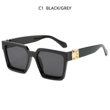 Carica l&#39;immagine nel visualizzatore di Gallery, HOOBAN 2023  Square Women Sunglasses Brand Designer Thick Frame Men Sun Glasses Male Shades UV400 Gafas De Sol