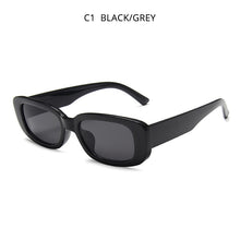 Load image into Gallery viewer, HOOBAN 2023 Women Sunglasses Vintage Rectangle Plastic Female Sun Glasses Retro Square Sunglass UV400