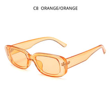 Load image into Gallery viewer, HOOBAN 2023 Women Sunglasses Vintage Rectangle Plastic Female Sun Glasses Retro Square Sunglass UV400