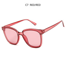 Load image into Gallery viewer, HOOBAN 2023 Square Classic Sunglasses Women Men Vintage Mirror Sun Glasses Unisex Driver's Shade Eyewear