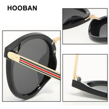 Carica l'immagine nel visualizzatore di Gallery, HOOBAN 2023  Cat Eye Sunglasses Women Men Brand Designer Bee Lady Sun Glasses Shades Eyeglasses UV400