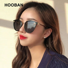 Carica l'immagine nel visualizzatore di Gallery, HOOBAN 2023  Cat Eye Sunglasses Women Men Brand Designer Bee Lady Sun Glasses Shades Eyeglasses UV400