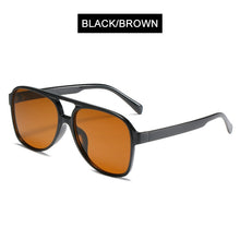 Load image into Gallery viewer, HOOBAN 2023  Pilot Sunglasses Men Women Vintage Oversiezd Aviator Sun Glasses Unisex Driving Eyeglasses UV400
