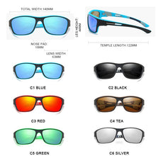 Load image into Gallery viewer, HOOBAN 2023 Sports Polarized Sunglasses Men Women Outdoor Men's Sun Glasses Vintage Male Windproof Sand Goggle UV400
