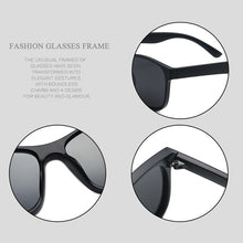 Load image into Gallery viewer, HOOBAN 2022  Square Polarized Sunglasses Men Women Fashion Square Male Sun Glasses Brand Design One-piece Lens Eyewear UV400