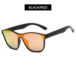 HOOBAN 2022  Square Polarized Sunglasses Men Women Fashion Square Male Sun Glasses Brand Design One-piece Lens Eyewear UV400