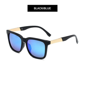 HOOBAN 2023 Square Polarized Sunglasses Men Classic Square Big Sun Glasses Male Mirror Lens Driving Eyeglasses UV400