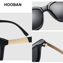 Load image into Gallery viewer, HOOBAN 2023 Square Polarized Sunglasses Men Classic Square Big Sun Glasses Male Mirror Lens Driving Eyeglasses UV400