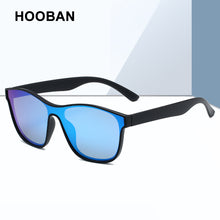 Load image into Gallery viewer, HOOBAN 2023 Square Polarized Sunglasses Men Women Square Male Sun Glasses Brand Design One-piece Lens Eyewear UV400