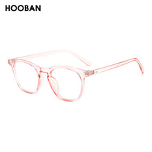 Load image into Gallery viewer, HOOBAN Anti Blue Light Fashionable Glasses Men Women Blue Light Blocking Reading glasses Computer Protective Transparent