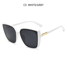 Load image into Gallery viewer, HOOBAN Brand Designer Cateye Women Sunglasses 2023 Retro Oversized Women&#39;s Sun Glasses  Square Spectacles UV400