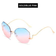 Load image into Gallery viewer, HOOBAN Brand Designer Oversize Polygon Sunglasses Women Sexy Irregular Big Sun Glasses For Ladies Gradient Eyewear UV400